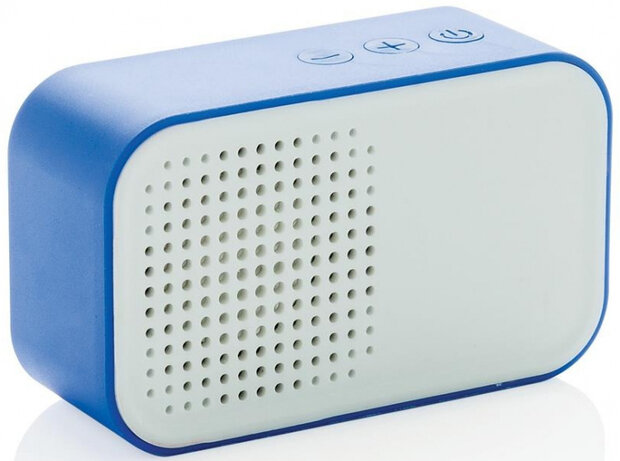 speaker Melody draadloos 400 mAh 3W blauw/wit
