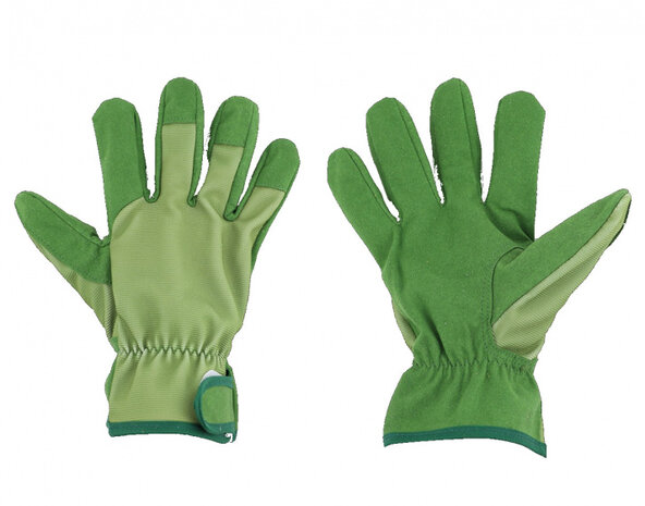 tuinwerkhandschoenen polyester groen maat L
