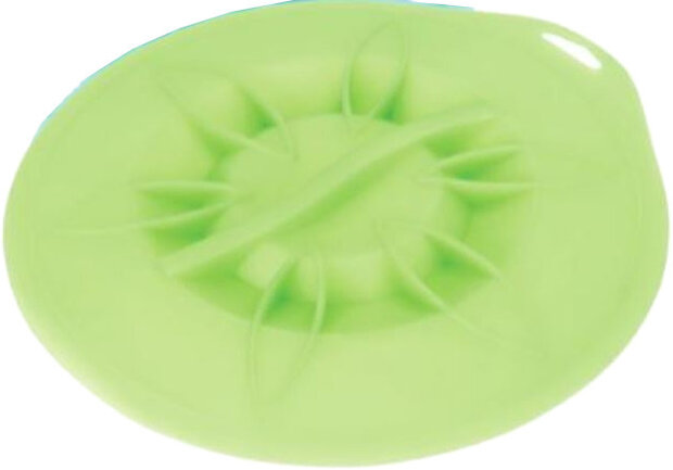 ​​​​​​​deksel universeel 25 cm siliconen groen