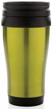 drinkbeker 350 ml RVS/ABS groen