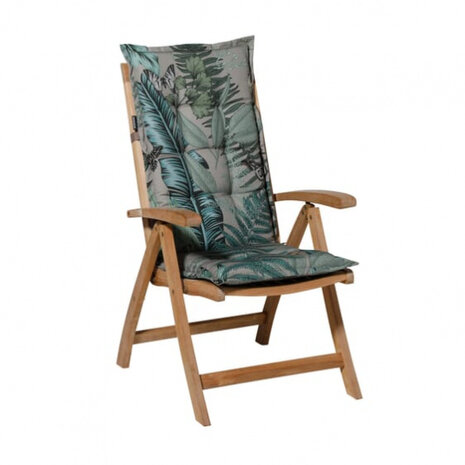 tuinstoelkussen Scott 50 x 123 cm polykatoen groen