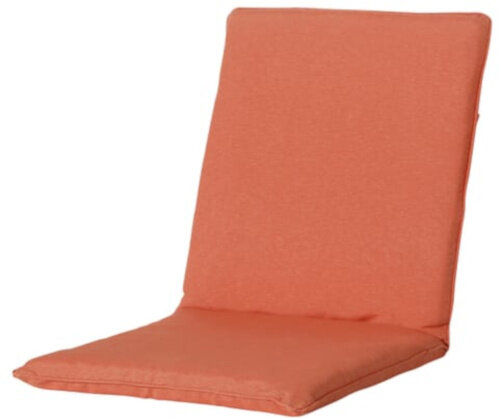 tuinstoelkussen Panama 49 x 97 cm polykatoen oranje