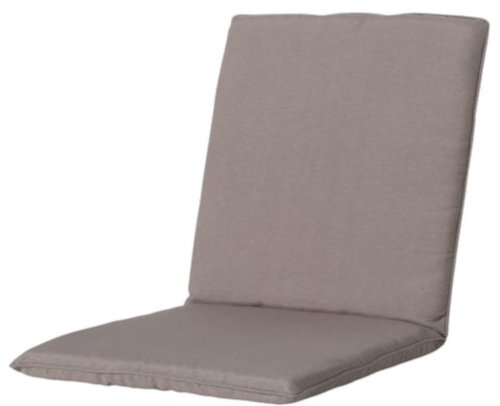 tuinstoelkussen Panama 49 x 97 cm polykatoen taupe