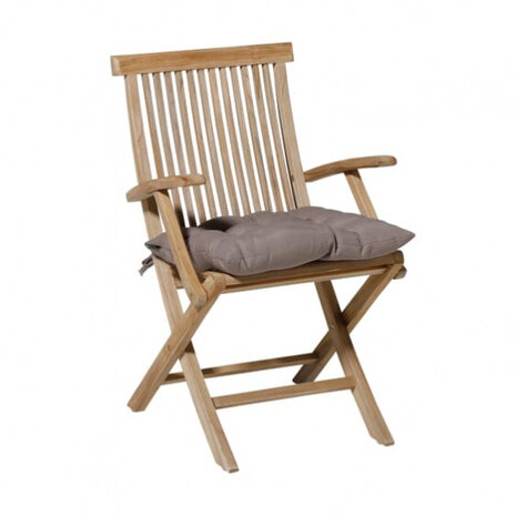 zitkussen Toscane 45 x 45 cm polykatoen taupe