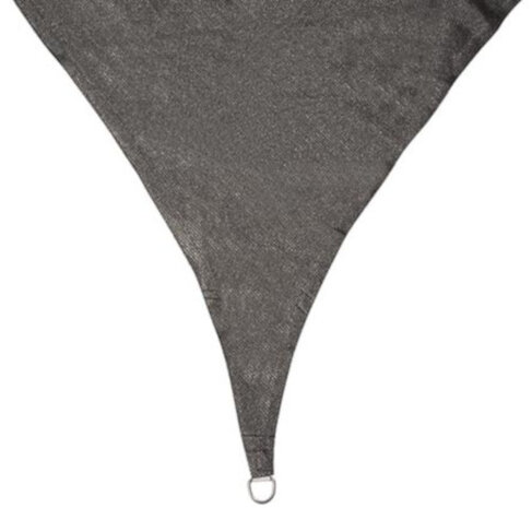 schaduwdoek driehoekig 3,6 meter polyester antraciet