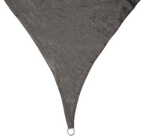 schaduwdoek vierkant 3,6 meter polyester antraciet