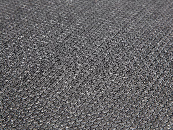 schaduwdoek vierkant 3,6 meter polyester antraciet