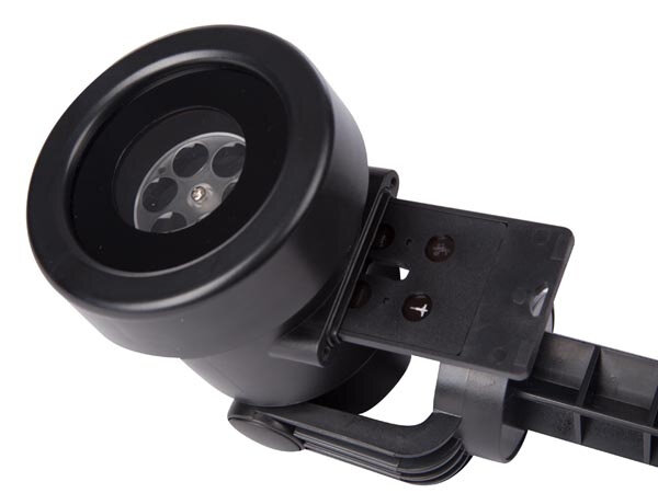 led-projector IP44 buitenshuis 40 cm ABS zwart