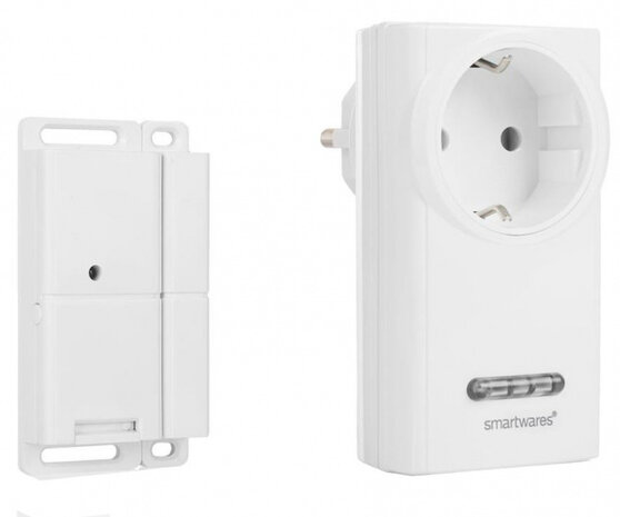 deur- en raamschakelaarset 3600W wit 2-delig