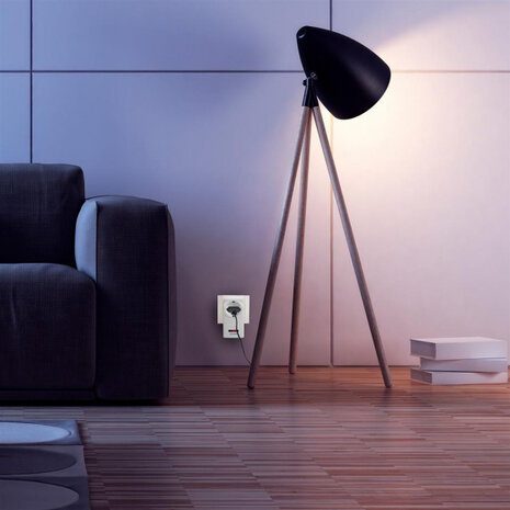 deur- en raamschakelaarset 3600W wit 2-delig