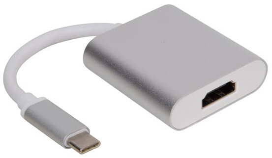 USB-adapter 3.1 type C - Hdmi vrouwelijk 20 cm wit