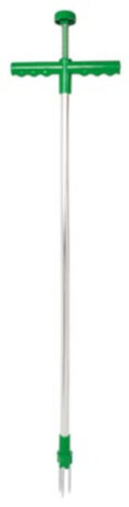 onkruidtrekker 100 x 1,9 cm aluminium zilver/groen