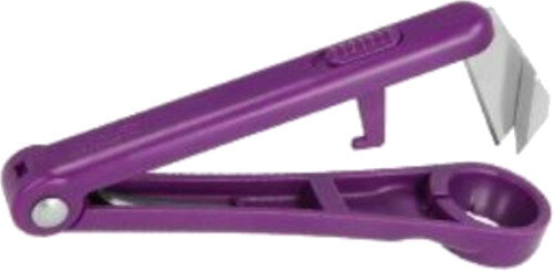 pruimenontpitter 14,5 x 5,9 cm ABS/RVS paars