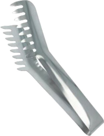 spaghettitang 20 cm RVS zilver