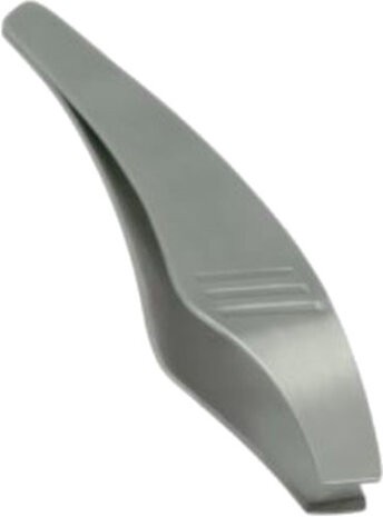 fileertang 13 cm RVS zilver