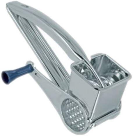 raspmolen 20 cm RVS zilver
