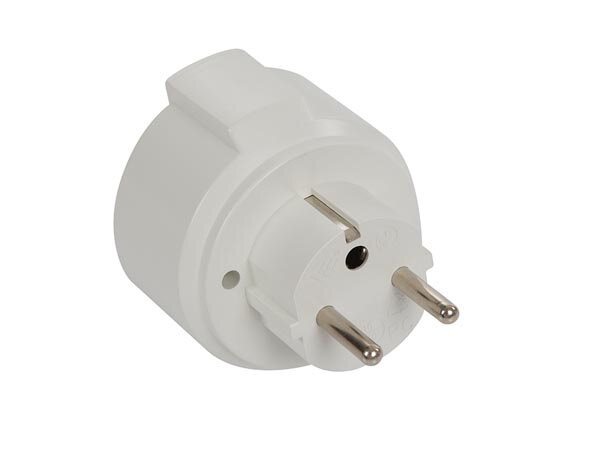 nachtlampje met stopcontact 6,5 x 7,5 cm 3680 W  wit