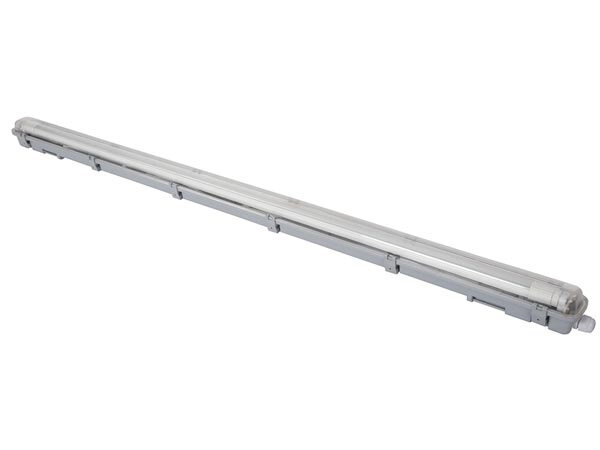 plafondlamp buis T8-led 126,5 cm 18W IP65 glas wit