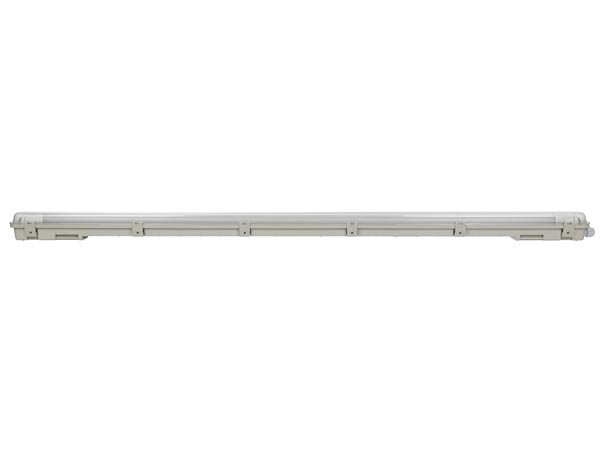 plafondlamp buis T8-led 126,5 cm 18W IP65 glas wit