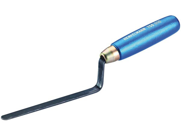 voeger Pro 14 x 1 cm staal zilver/blauw