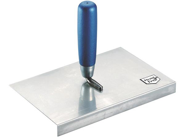 voegbord rechtshandig 25 x 15 cm RVS zilver