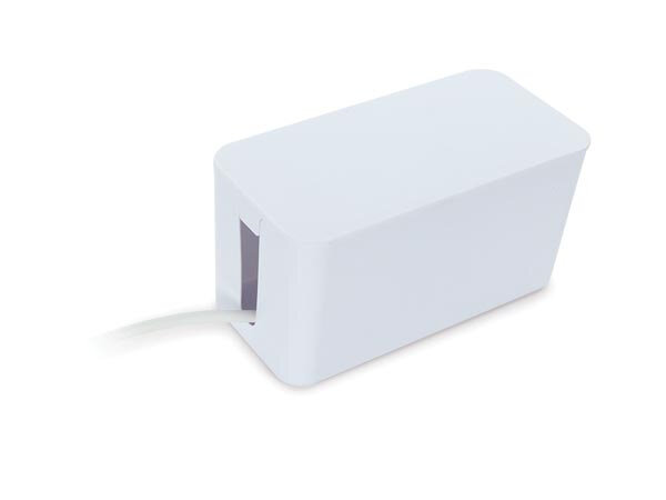 stekkerdoos 3-voudig 250V 3500W penaarde wit 2-delig