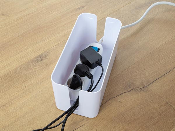 stekkerdoos 3-voudig 250V 3500W Schuko wit 2-delig