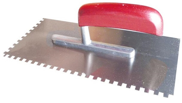 afstrijkmes Eco 28 x 13 cm / 6 mm RVS zilver