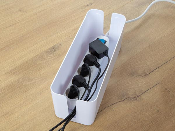 stekkerdoos 5-voudig 250V 3500W penaarde wit 2-delig