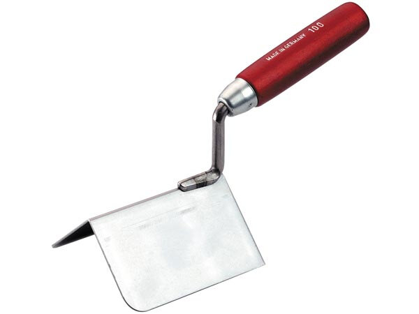 buitenhoektroffel Eco 100 x 60 mm RVS 90&deg; rood