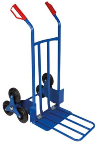 trappensteekwagen 150 kg 110 x 57 cm staal blauw