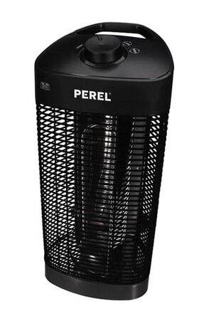 terrasverwarmer kolom 51,5 cm 600-1200W zwart