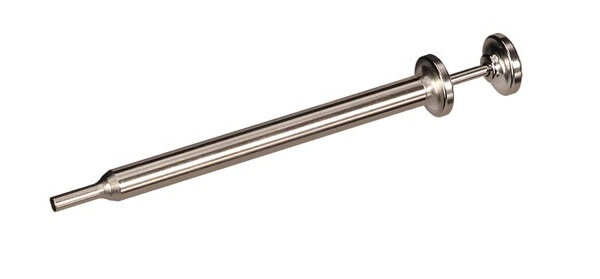 pinverwijdertool 11,6 cm staal zilver