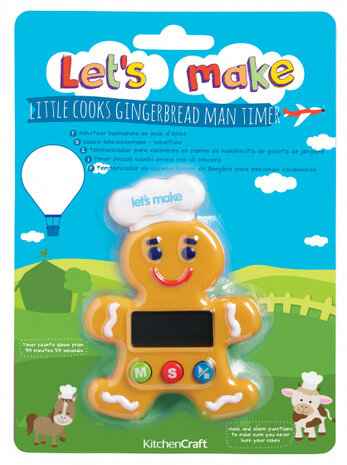kookwekker Let&rsquo;s Make Gingerbread 8 x 11,5 cm