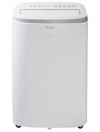 airmobiele airco 55m&sup2; WiFi 4,1 kW 14.000 BTU/h wit