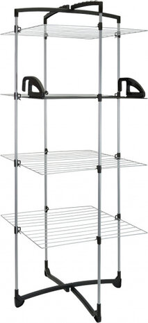 droogrek 4 traps 33 meter 69 x 64 x 171 cm Ldpe zwart