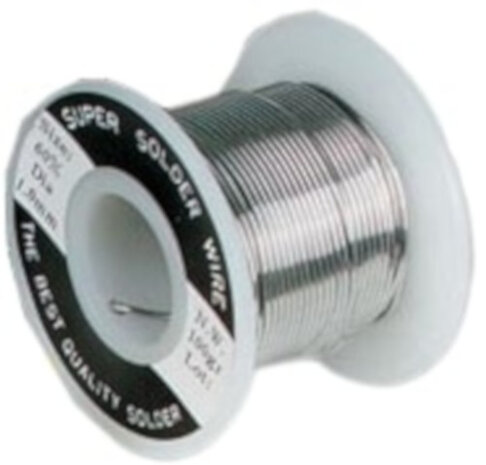 soldeertin met harskern 500 gram 0,8 mm tin zilver
