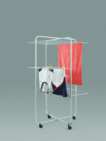 droogrek Nantes 33 meter 64 x 72 x 123 cm Ldpe wit