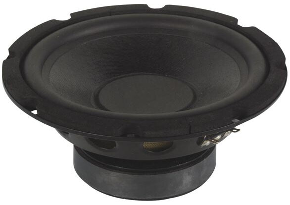 subwoofer luidspreker 250W 90 dB 16,6 cm zwart