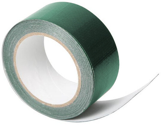 reparatietape dekzeil 10 meter polyetheen donkergroen