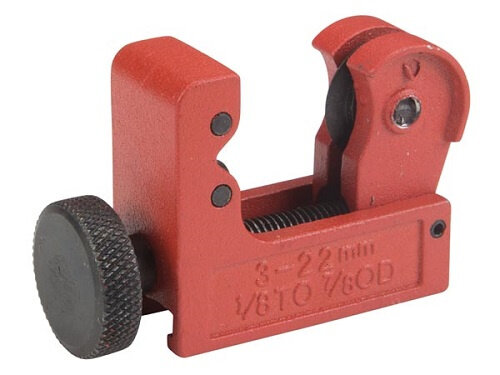 pijpsnijder 3-22 mm staal rood