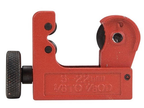 pijpsnijder 3-22 mm staal rood