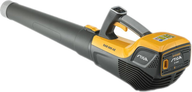 accubladblazer SAB 500 AE 48V 650W grijs/geel