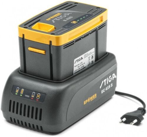 acculader EC 415 S 48V 18,6 x 11,7 x 7,5 cm zwart