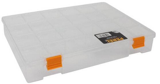 assortimentsdoos 32,4 x 24,7 cm transparant/oranje