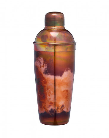 cocktailshaker Cobbler 700 ml RVS koper