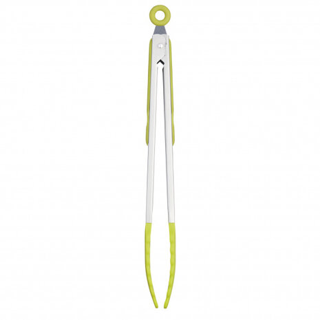 keukentang 35 cm siliconen/RVS groen