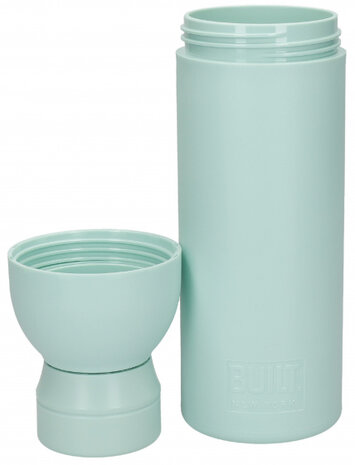 waterfles Built New York 500 ml Pet mintgroen