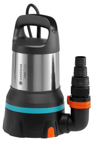 dompelpomp Aquasensor 17000 RVS zwart/blauw/oranje