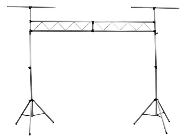 lichtbrug 2,75-3,5 x 1,53/3,05 meter staal zilver
